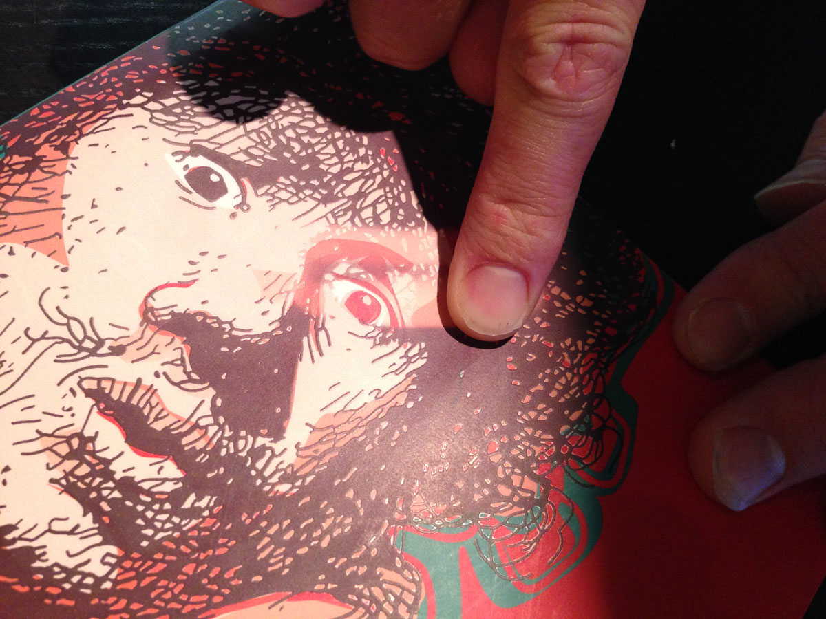 Thermocrome-inkt Rub'n view